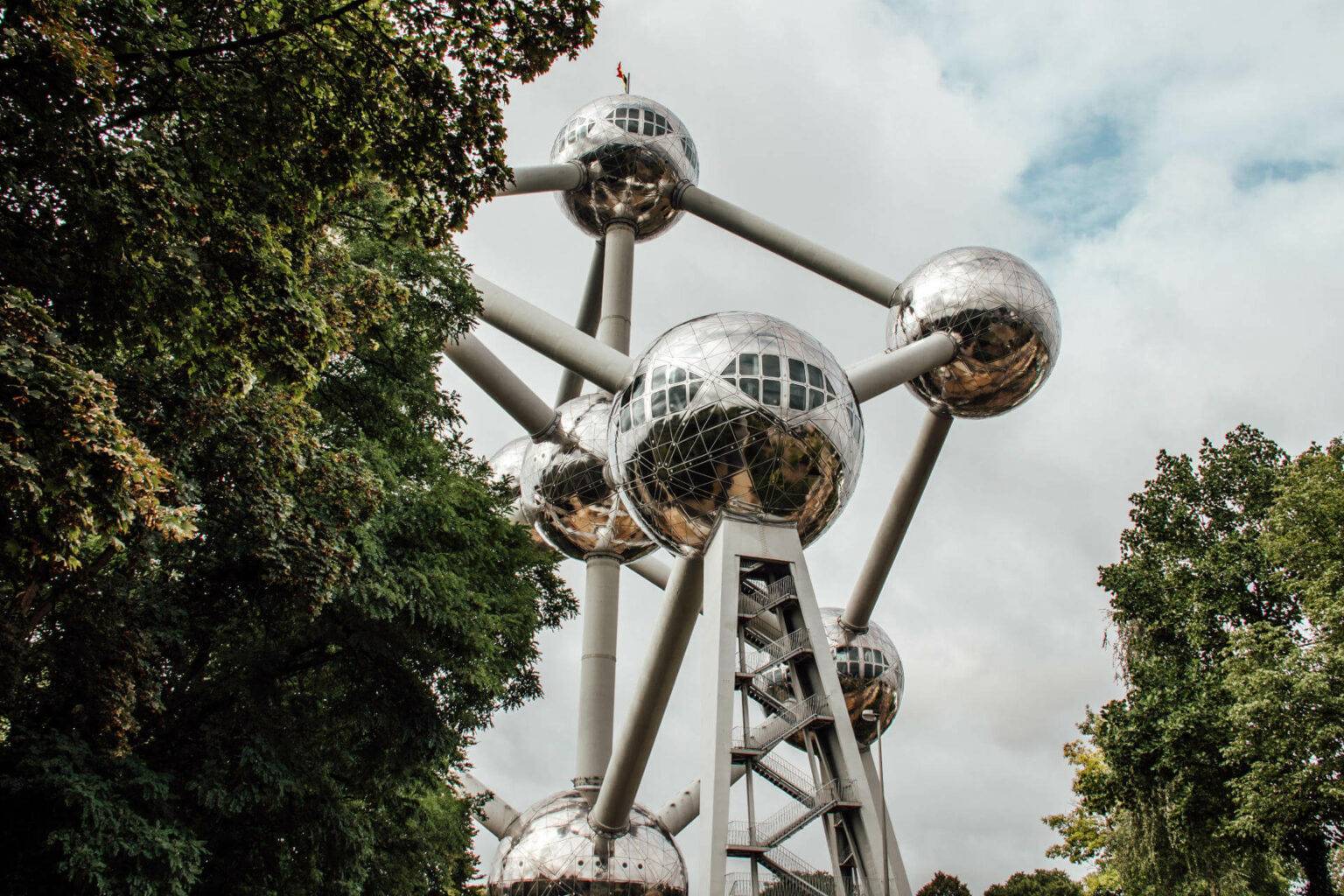 Das Atomium ist begehbar und bietet ein einmaliges Panorama.