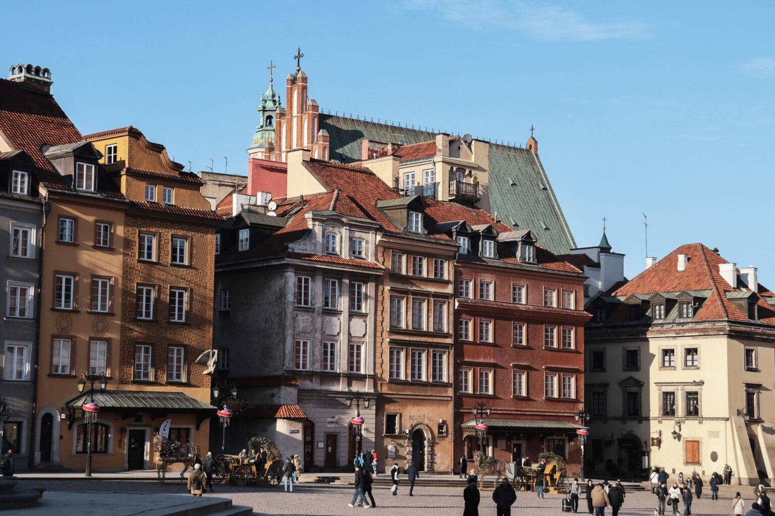 In der Altstadt lernst du das klassische Warschau kennen.