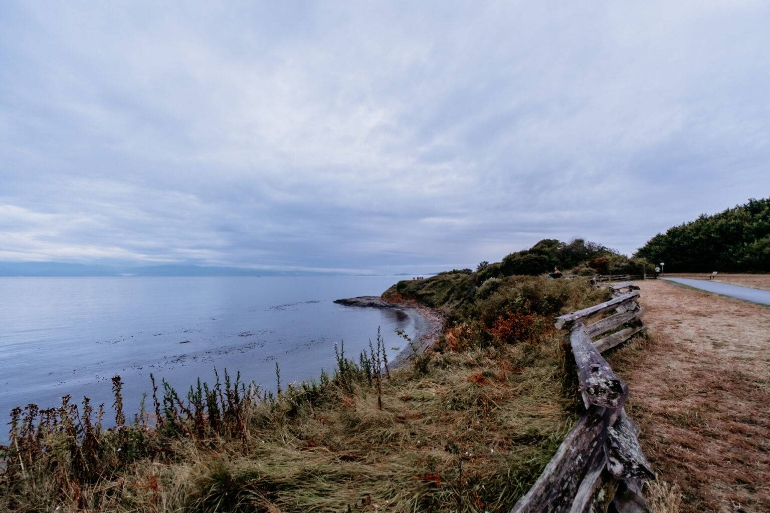 Toller Blick in die Ferne: Der Beacon Hill Park in Victoria.