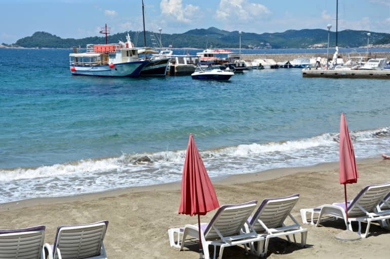 Dubrovnik Elafitische Inseln Lopud Sunj