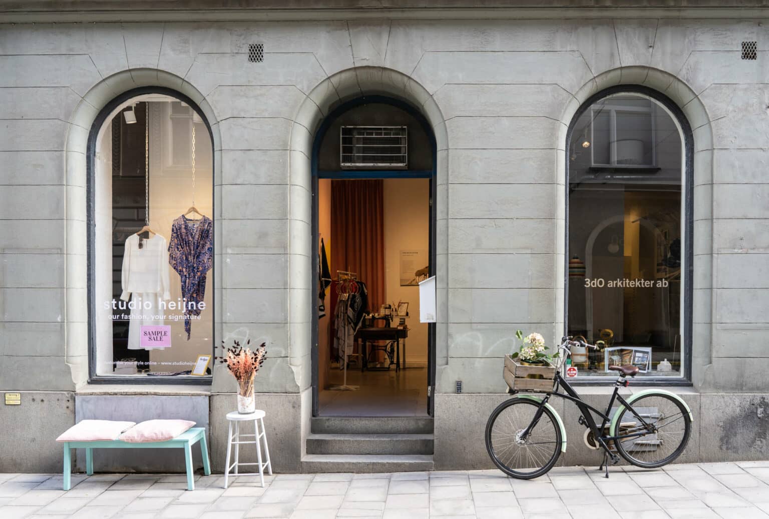 Ein echter Geheimtipp für Shopping-Liebhaber: Designerkleidung können sich Kunden im Studio Heinje in Norrmalm maßschneidern lassen.