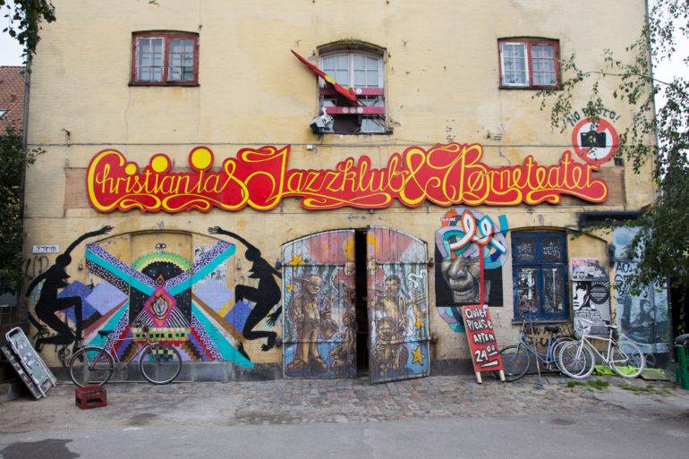 Christiania, die Freistadt mitten in Kopenhagen. Hier weht ein Hippiewind.