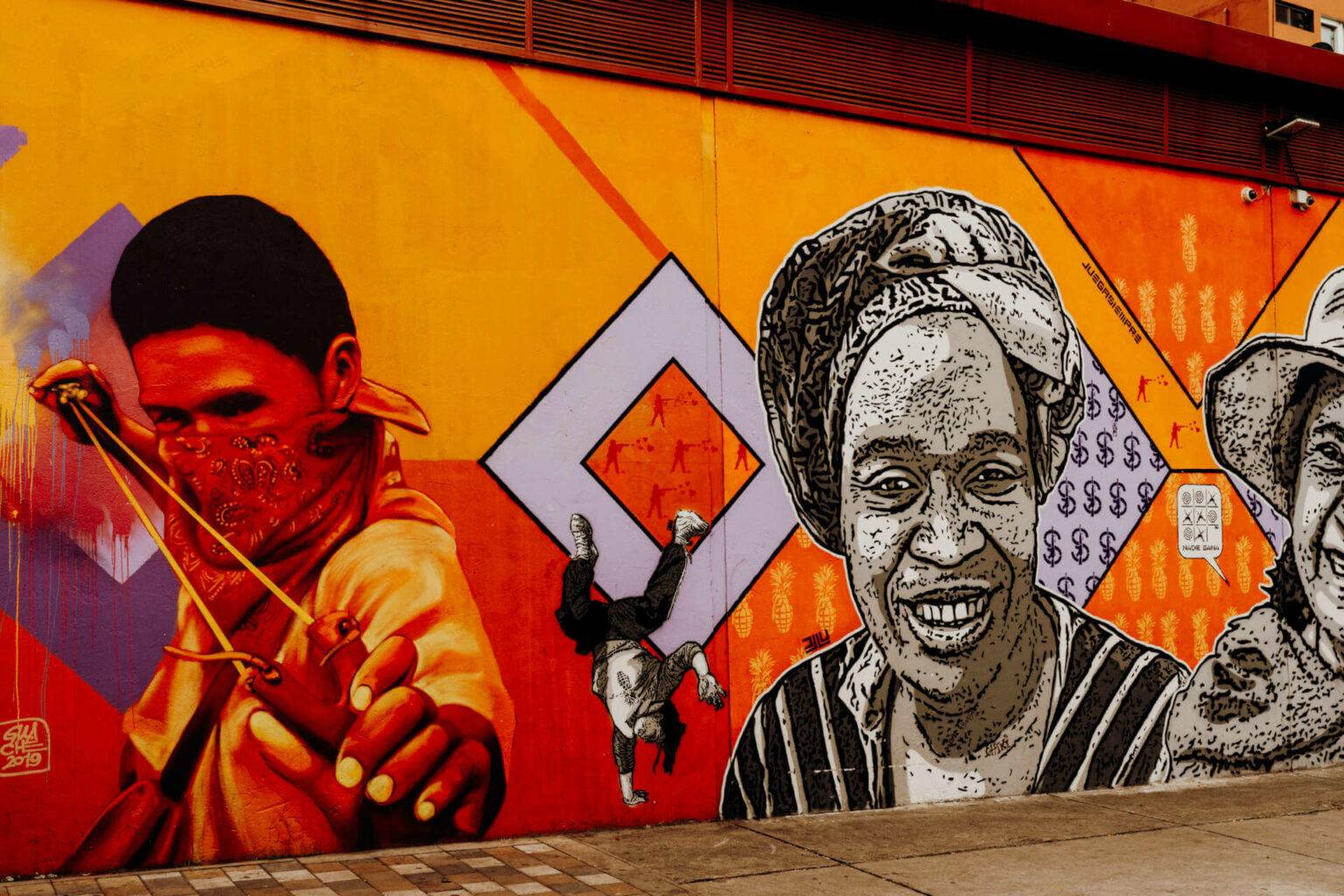 Bei der Bogotá Graffiti Tour erfährt man viel über die indigenen Völker Kolumbiens.