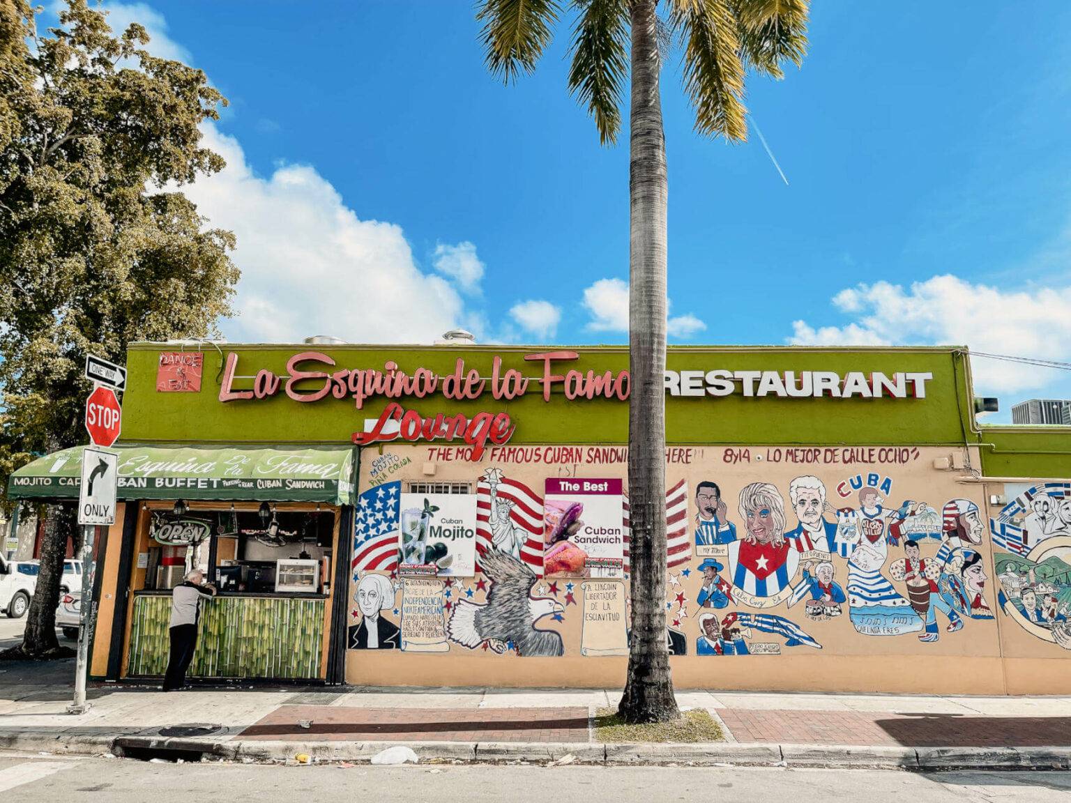 Die Straßen von Little Havana sind gesäumt mit authentischen kubanischen Bars und Restaurants. 