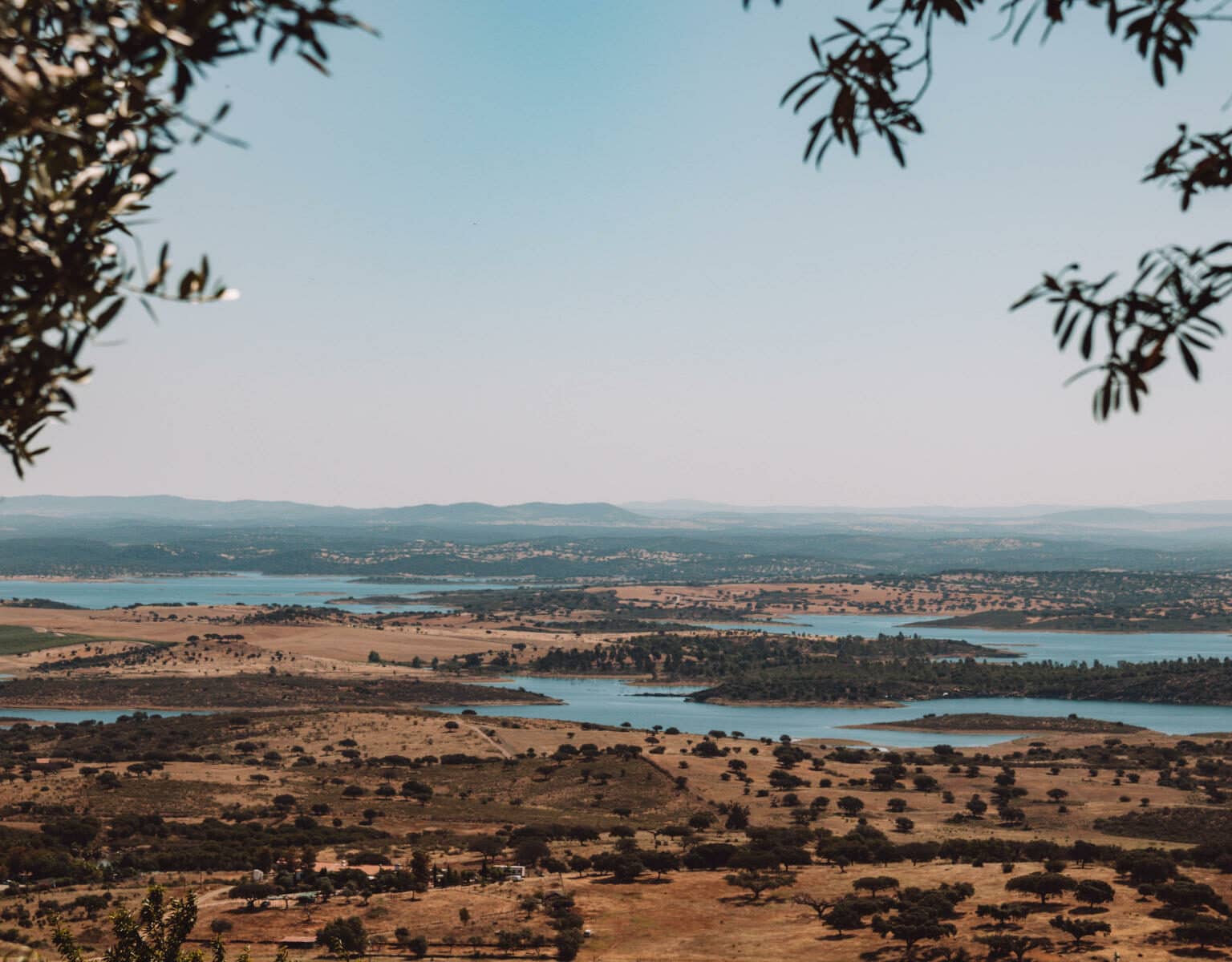 Das schöne portugiesische Gebiet erstreckt sich von Alentejo bis an die Algarve